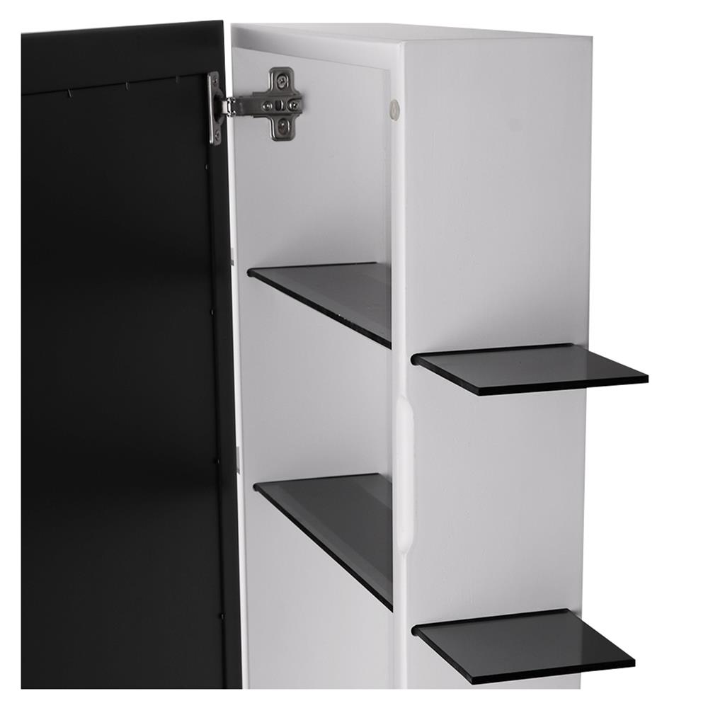 ตู้แขวนผนังไม้ MOYA HP10 สีดำ