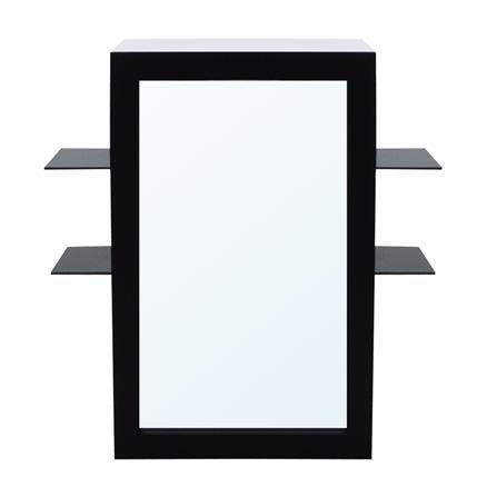 ตู้แขวนผนังไม้ MOYA HP10 สีดำ_0