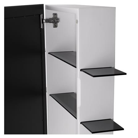 ตู้แขวนผนังไม้ MOYA HP10 สีดำ_2