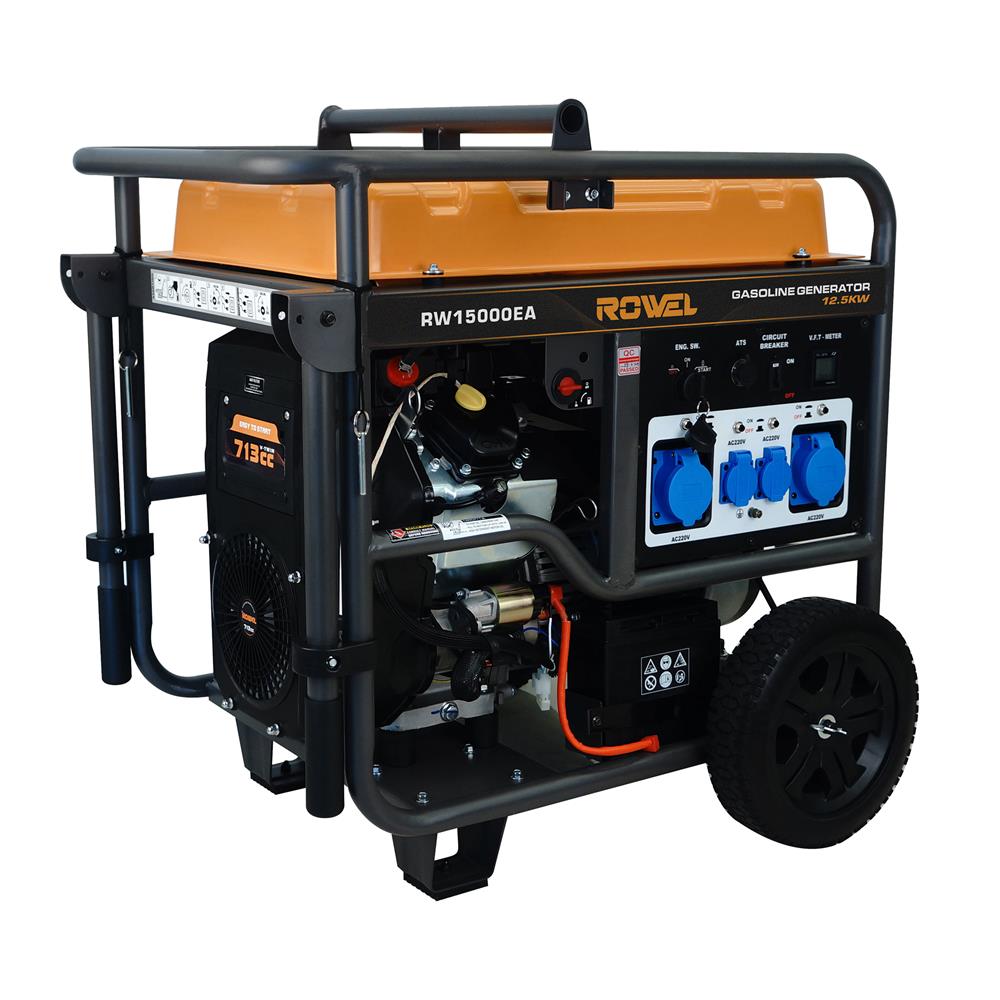 เครื่องกำเนิดไฟฟ้าเบนซิน ROWEL RW15000EA 12 กิโลวัตต์