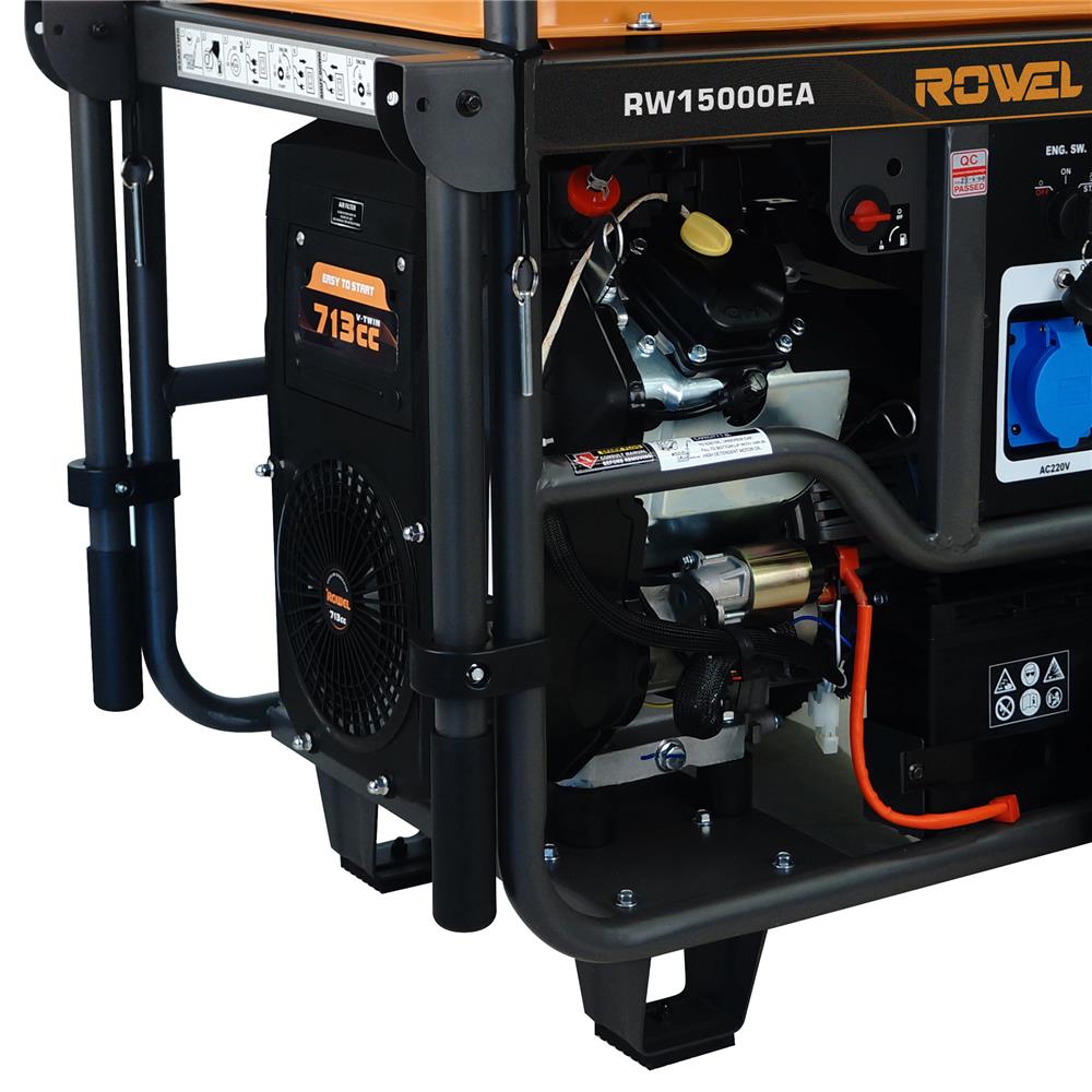 เครื่องกำเนิดไฟฟ้าเบนซิน ROWEL RW15000EA 12 กิโลวัตต์
