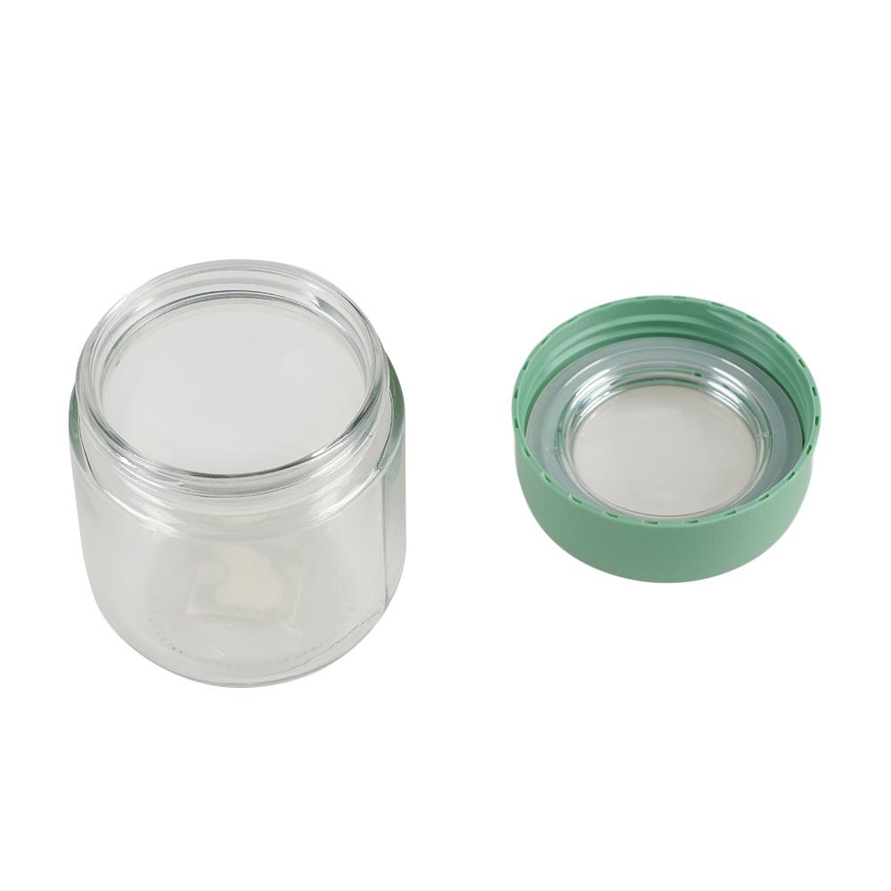 ขวดโหลแก้วฝาเกลียว MAGNIFF 0.35 ลิตร สีเขียว