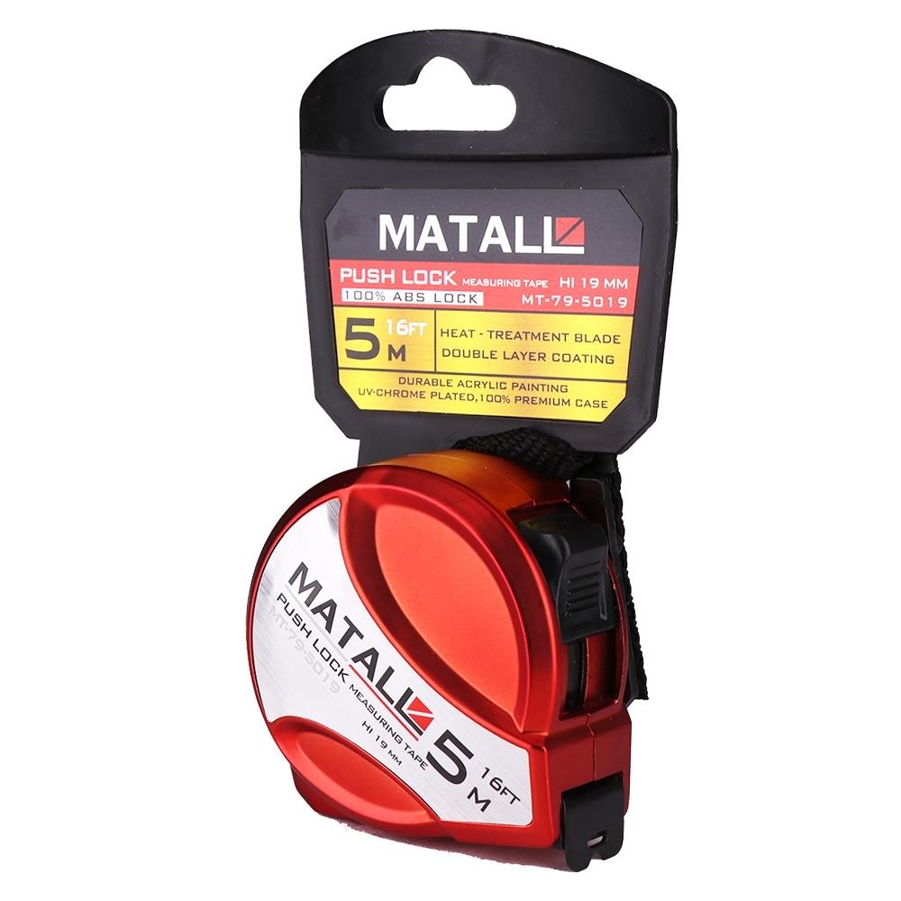 ตลับเมตรพลาสติก MATALL 5 ม.