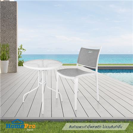 เก้าอี้พลาสติก SPRING BISCUIT สีเทา_5