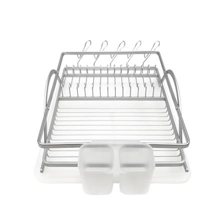 ชั้นคว่ำจานอะลูมิเนียมมีที่ใส่ช้อน KECH TA-6151A_3