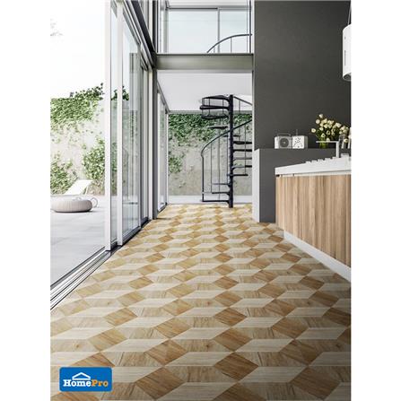 กระเบื้องพื้น 60x60 ซม. โมด้า วู้ด บราวน์ 1.44M2_3
