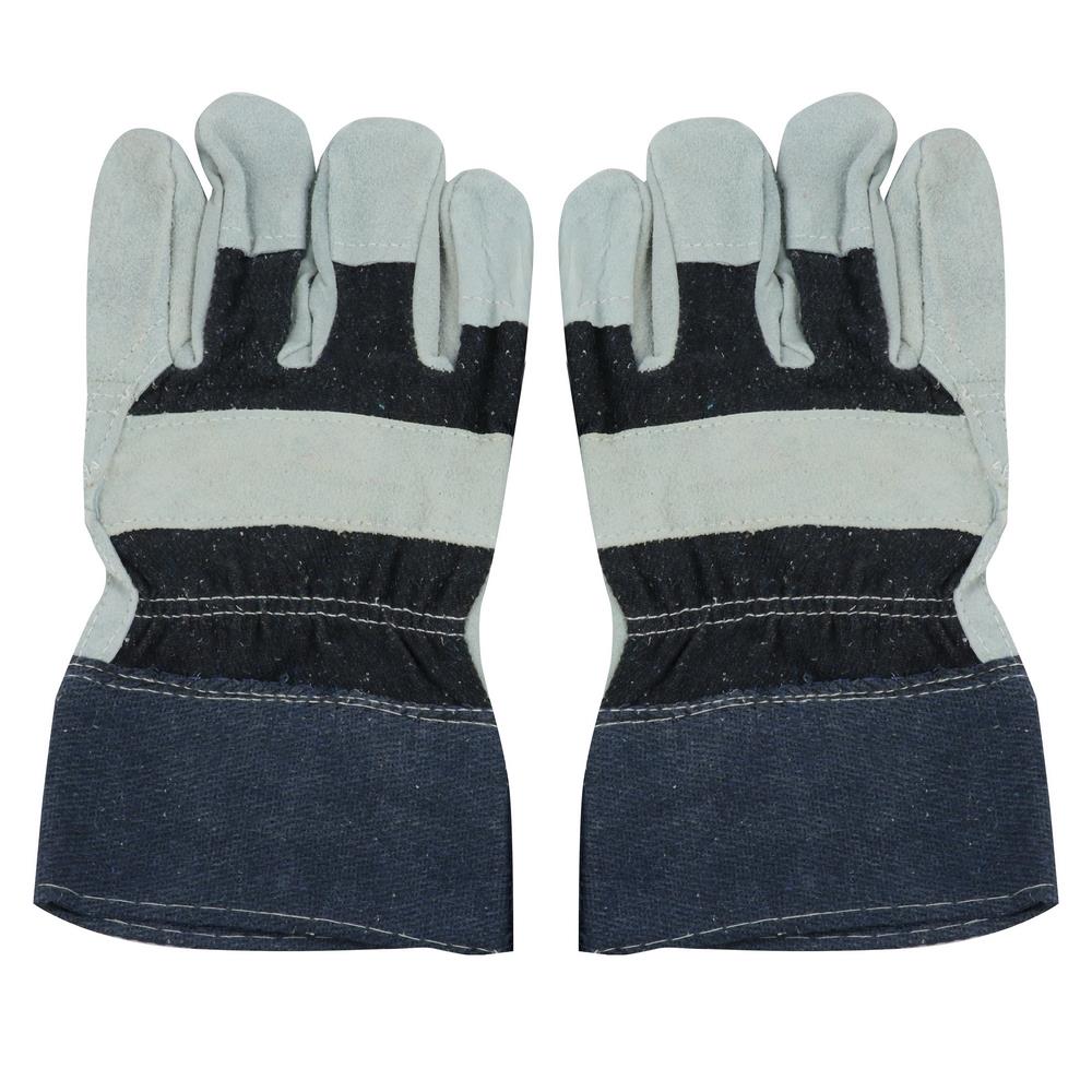 ถุงมือหนังทนความร้อน FITT 10.5 นิ้ว สีเทา