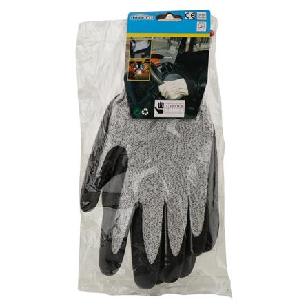 ถุงมือกันบาดเคลือบไนไตร FITT 7 นิ้ว สีดำ_4