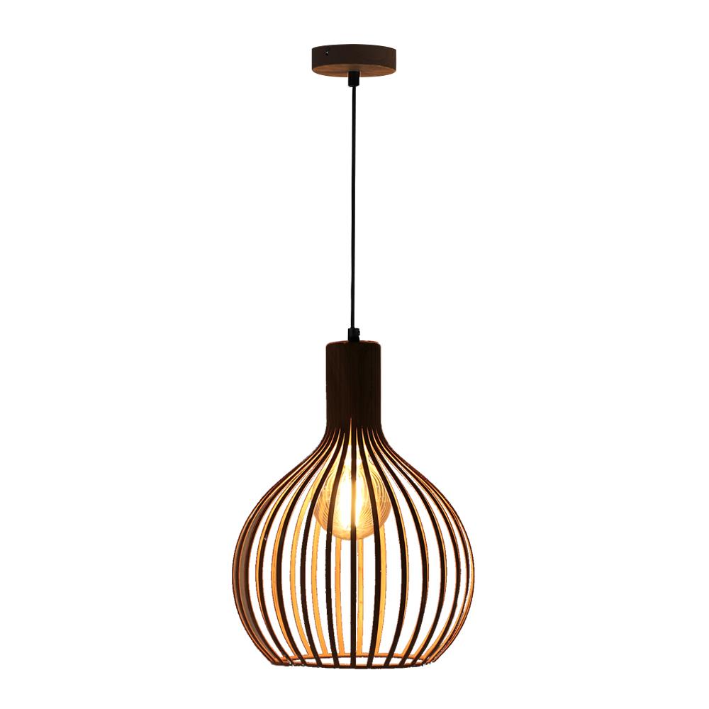 ไฟช่อ CARINI P121018-M ลายไม้ 1 หัว