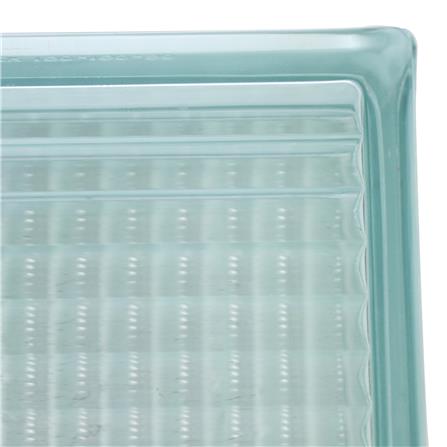 อิฐแก้ว 19x19x9 ซม. ช้างแก้ว ประกายแก้ว สีใส_2