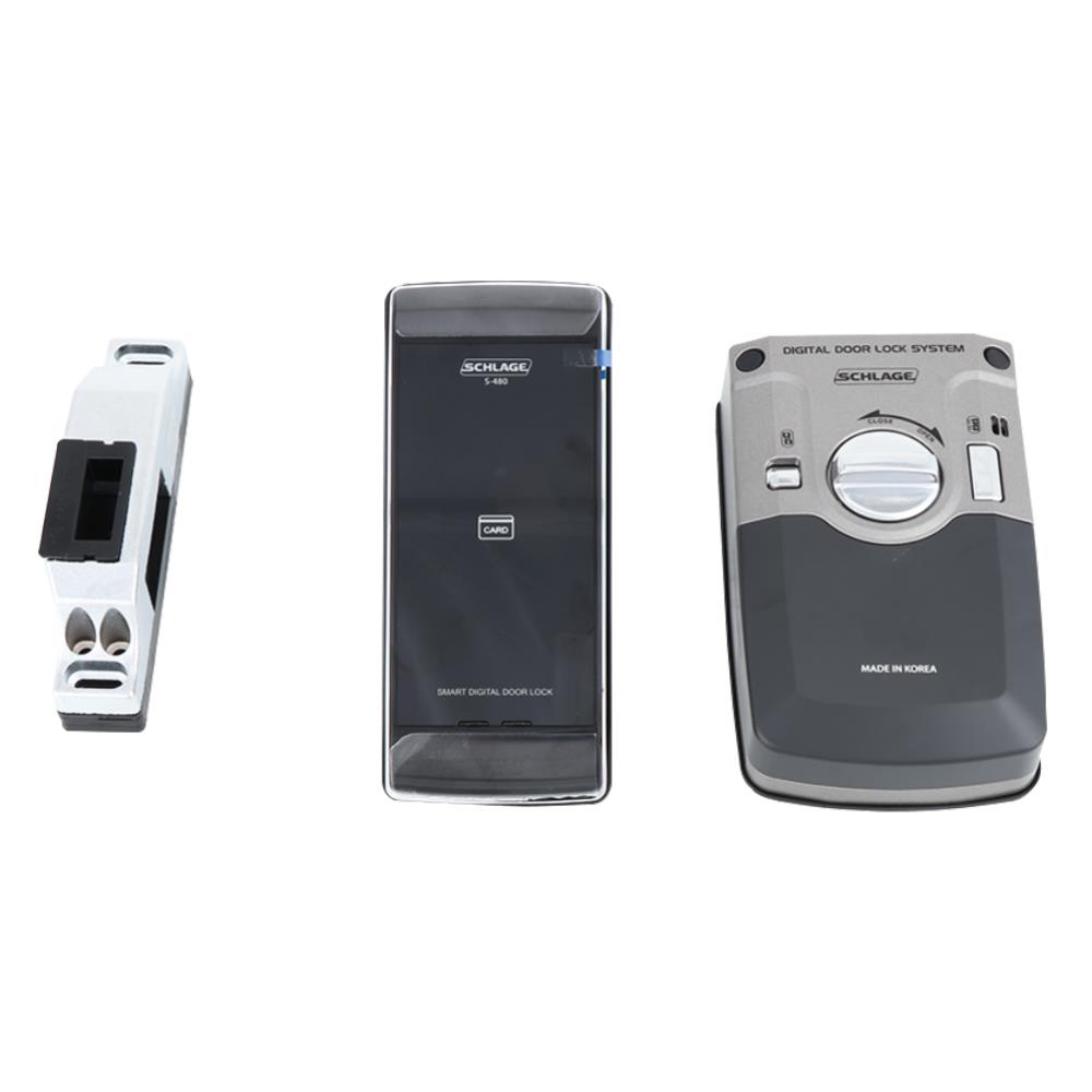 กลอนดิจิตอล SCHLAGE S-480 สีดำ