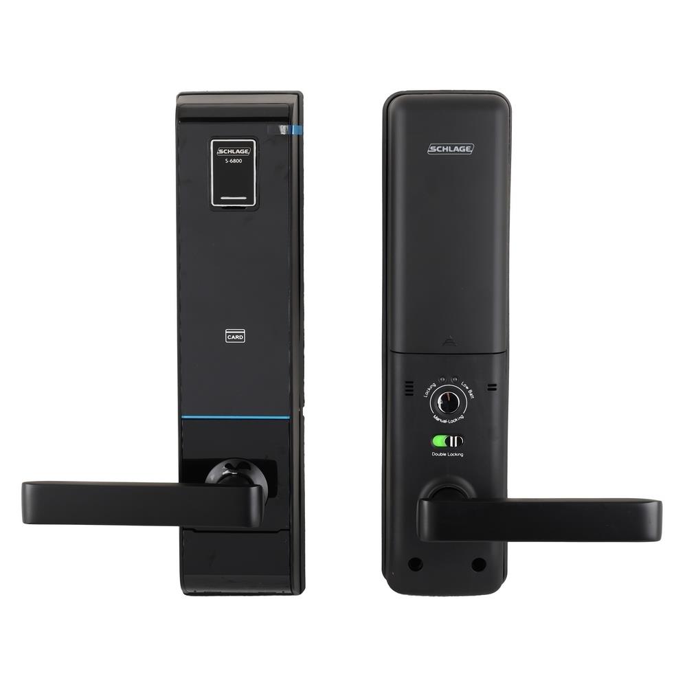 กลอนดิจิตอล SCHLAGE S-6800 สีดำ