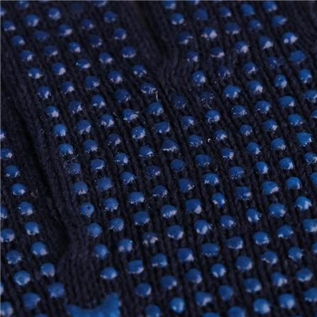 ถุงมือทอเสริมจุด PVC FITT LJ 17103 7 นิ้ว สีน้ำเงิน_3