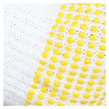 ถุงมือทอเสริมจุดPVC FITT 7 นิ้ว สีขาว_3