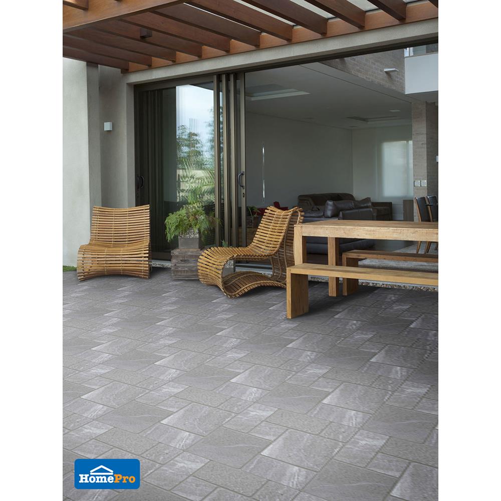 กระเบื้องพื้น 16x16 นิ้ว DURAGRES เมนเดส เทา A 0.96M2