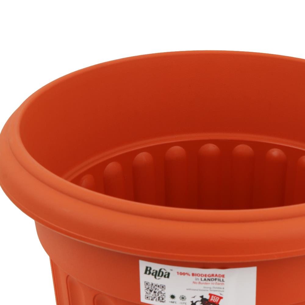 กระถางพลาสติก BABA RD-310 สี COTTA