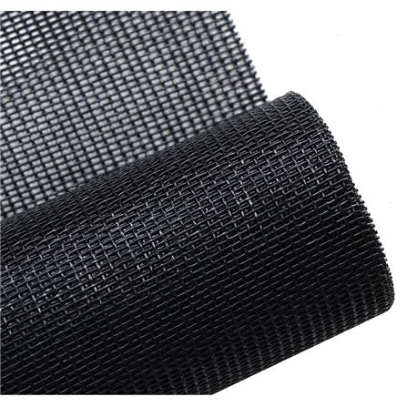 มุ้งลวดใยสังเคราะห์ เคลือบ PVC PET MESH 122 CM X 2 ม. สีดำ_2