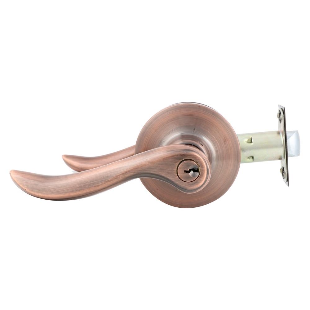 มือจับก้านโยก ISON 6406AC สีทองแดงรมดำ