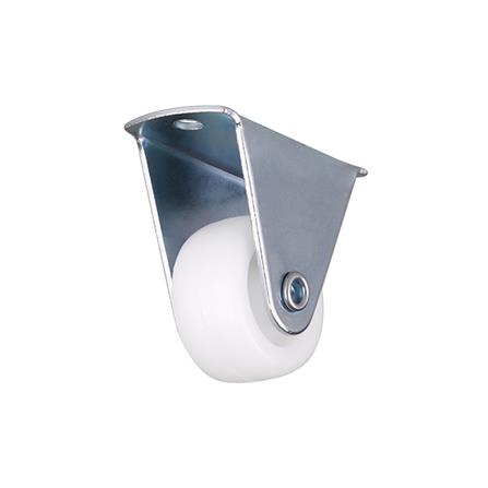 ลูกล้อ PP FITT 193025 แป้นตาย ไม่มีเบรก 1 นิ้ว สีขาว_1