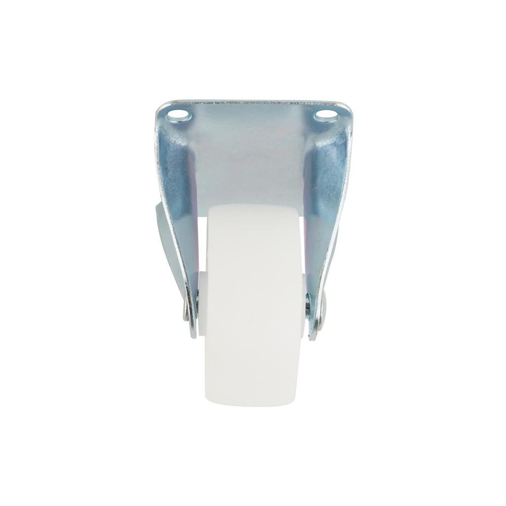 ลูกล้อ PP FITT 193050 แป้นตาย ไม่มีเบรก 2 นิ้ว สีขาว