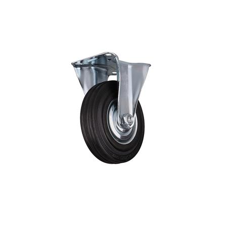 ลูกล้อยาง FITT 037125 แป้นตาย ไม่มีเบรก 5 นิ้ว สีดำ_1