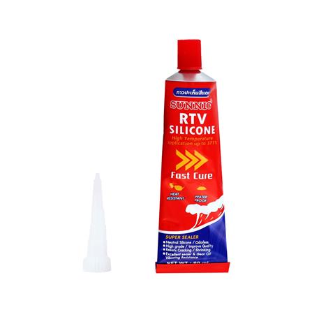 กาวปะเก็นซิลิโคน SUNNIC 90 มล. สีแดง_0