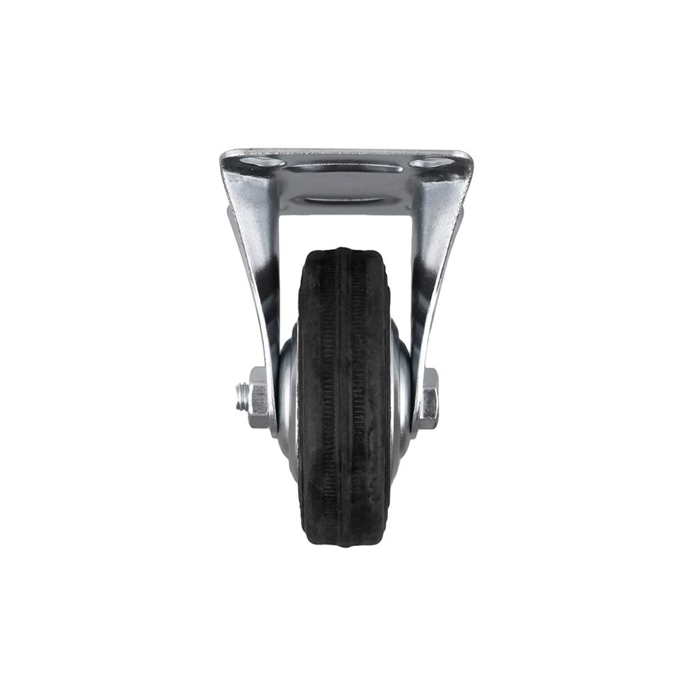 ลูกล้อยาง FITT 037075 แป้นตาย ไม่มีเบรก 3 นิ้ว สีดำ