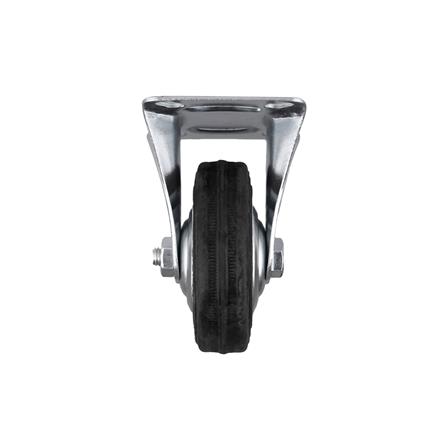 ลูกล้อยาง FITT 037075 แป้นตาย ไม่มีเบรก 3 นิ้ว สีดำ_2