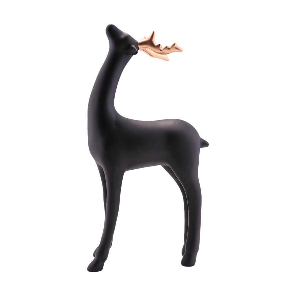 ของตกแต่ง HOME LIVING STYLE กวางเล็ก 17.3x31.5 ซม. สีดำ