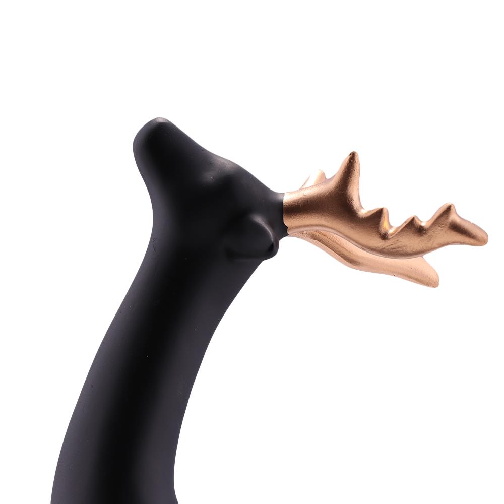 ของตกแต่ง HOME LIVING STYLE กวางเล็ก 17.3x31.5 ซม. สีดำ