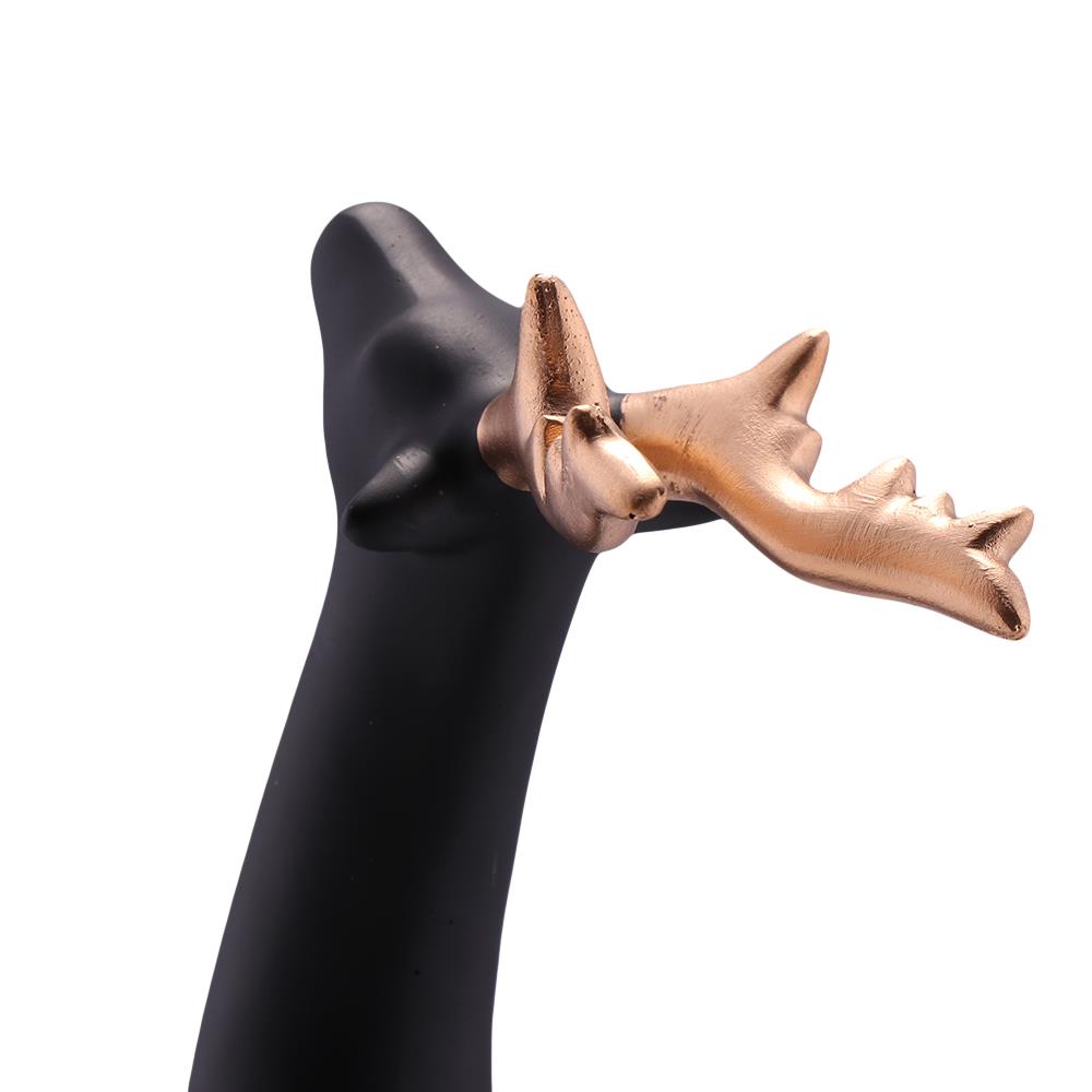 ของตกแต่ง HOME LIVING STYLE กวางเล็ก 17.3x31.5 ซม. สีดำ