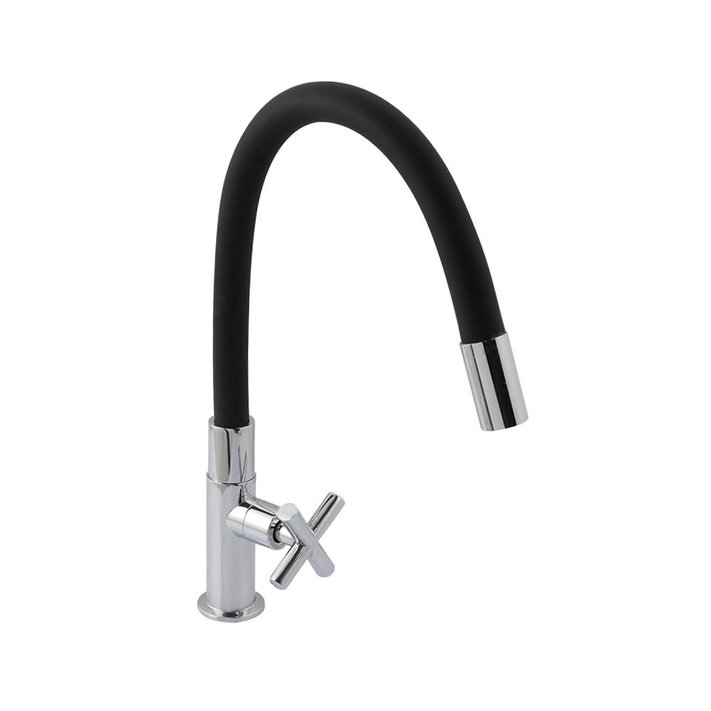 ก๊อกซิงค์เดี่ยวเคาน์เตอร์ LUZERN FC-5555B สีดำ