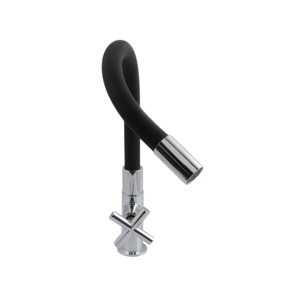 ก๊อกซิงค์เดี่ยวเคาน์เตอร์ LUZERN FC-5555B สีดำ