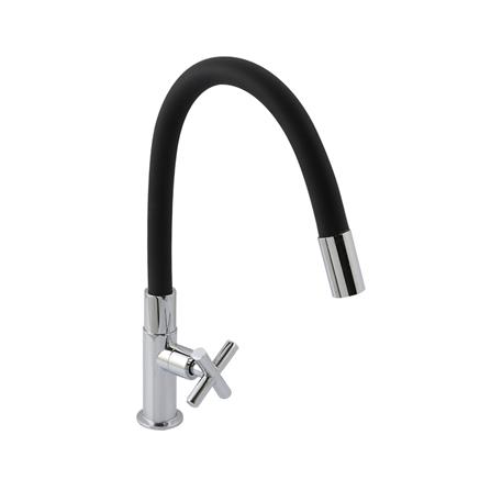 ก๊อกซิงค์เดี่ยวเคาน์เตอร์ LUZERN FC-5555B สีดำ