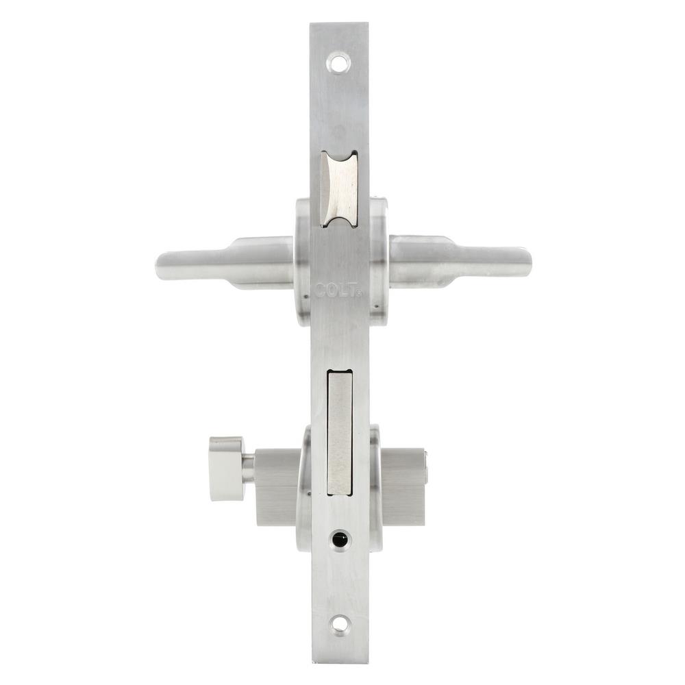มือจับก้านโยกห้องทั่วไป MORTISE  COLT C1K01 TS02 811 สีสเตนเลส