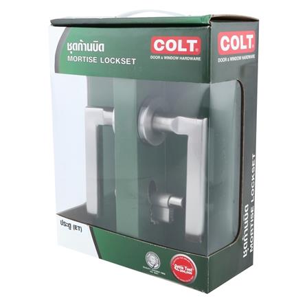 มือจับก้านโยกห้องทั่วไป MORTISE  COLT C1K01 TS02 811 สีสเตนเลส_3