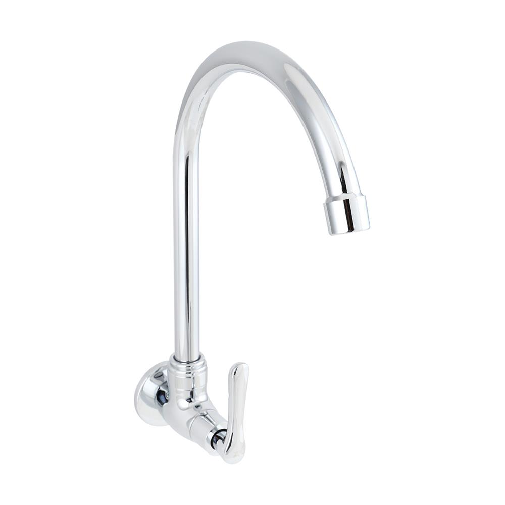 ก๊อกซิงค์เดี่ยวติดผนัง HAFELE 495.61.171 สีโครม