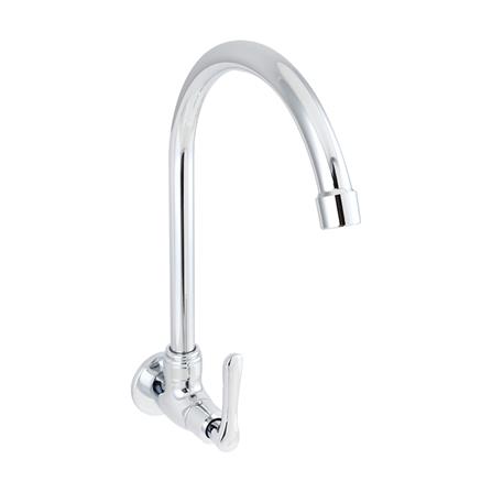 ก๊อกซิงค์เดี่ยวติดผนัง HAFELE 495.61.171 สีโครม_0