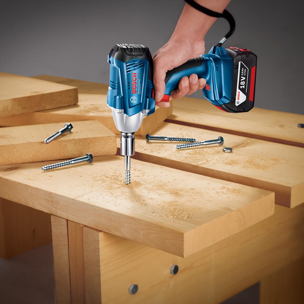 CORDLESS IMPACT WRENCH (BATTERY INCLUDED) BOSCH GDS250 18V