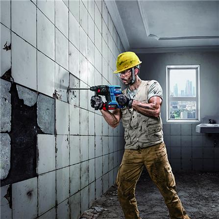 สว่านโรตารี่ไร้สาย (พร้อมแบตเตอรี่) BOSCH GBH180 18 โวลต์_2