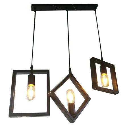 ไฟช่อ NEOLIGHT FJ03 สีดำ 3 หัว_0