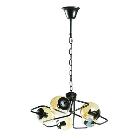 ไฟช่อ CST 6546-5 สีดำ/ทอง 5 หัว_1