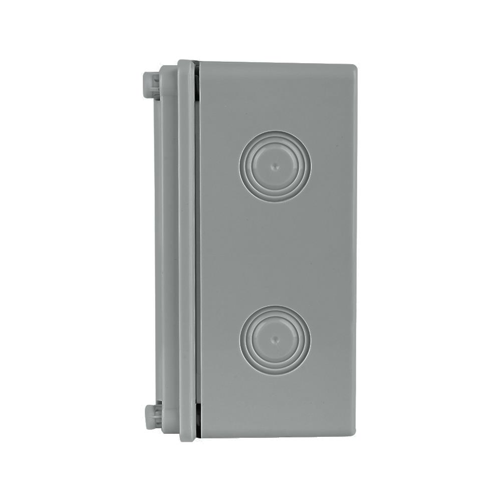 กล่องพลาสติกกันน้ำ ELECKTA 6x6 นิ้ว สีเทา