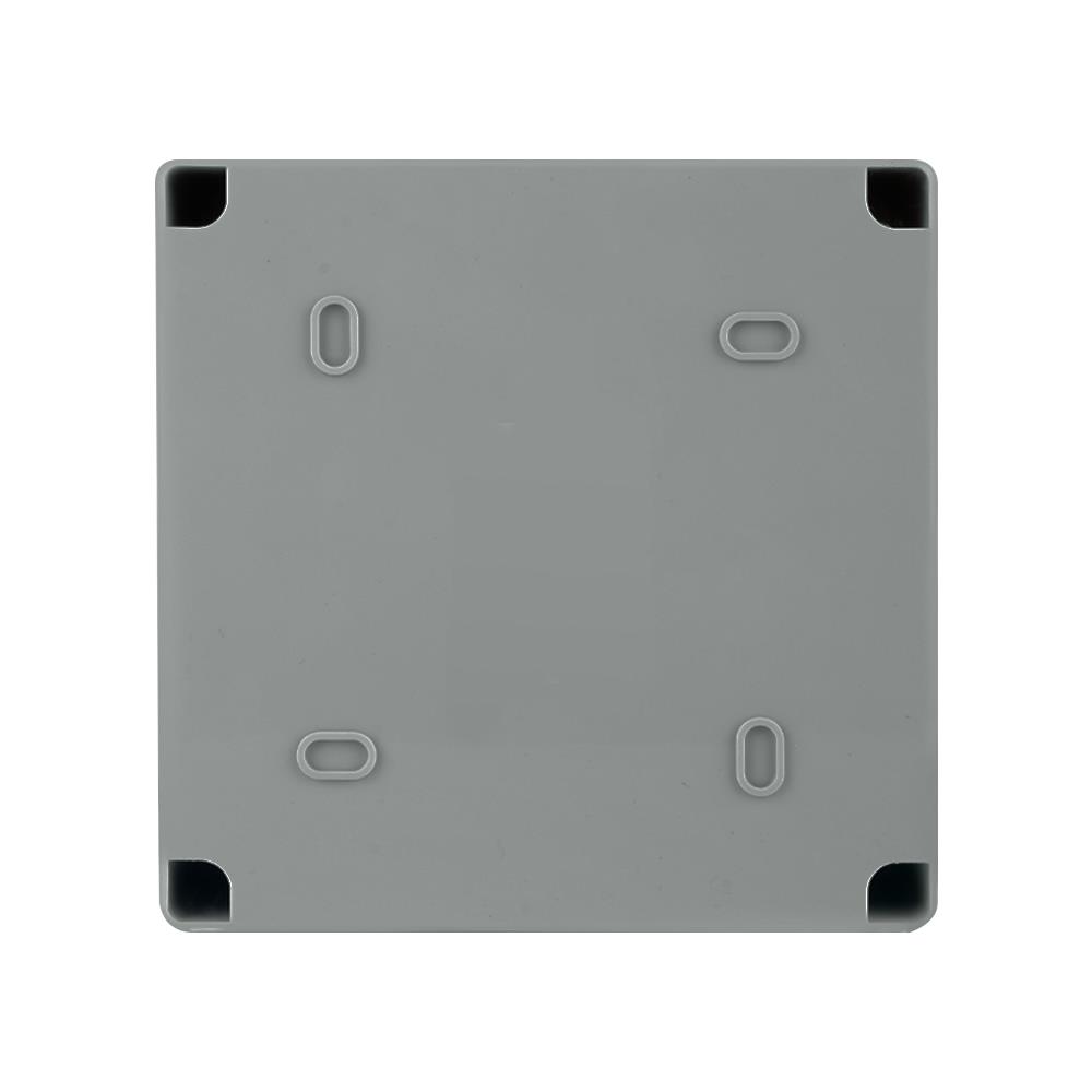 กล่องพลาสติกกันน้ำ ELECKTA 6x6 นิ้ว สีเทา