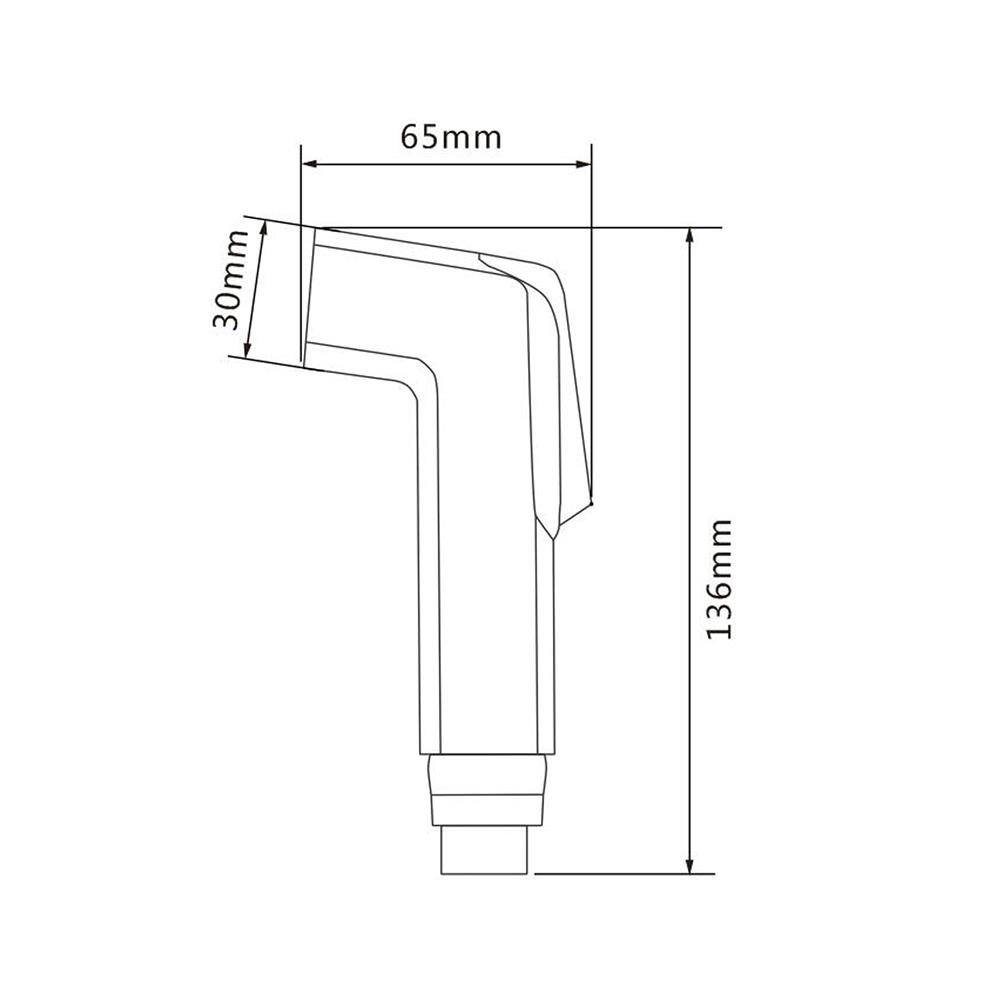 สายฉีดชำระครบชุด NOVABATH NVB-SY005 สีโครม