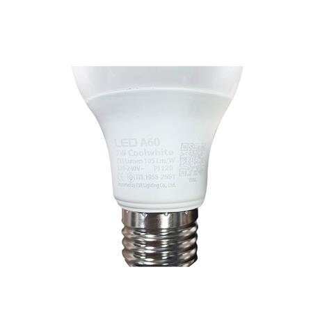 หลอด LED EVE ECO A60 7 วัตต์ COOLWHITE E27_8
