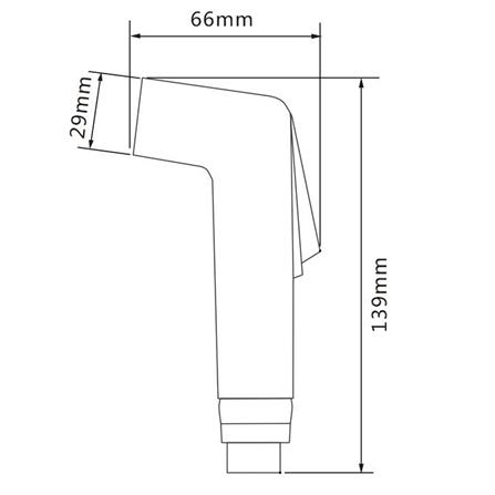 สายฉีดชำระครบชุด NOVABATH NVB-SY006 สีโครม_1