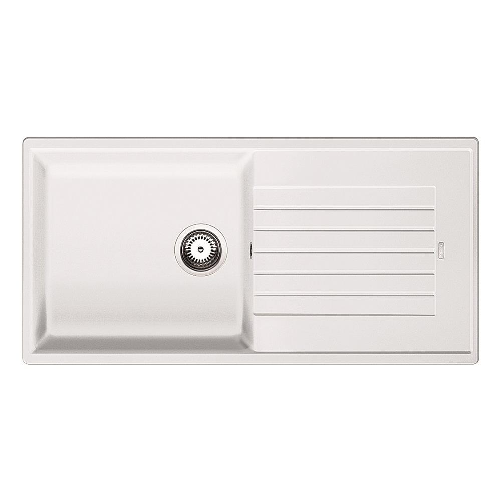 ซิงค์ฝัง 1หลุม 1ที่พัก BLANCO ZIA 6S 495.39.218 สีขาว