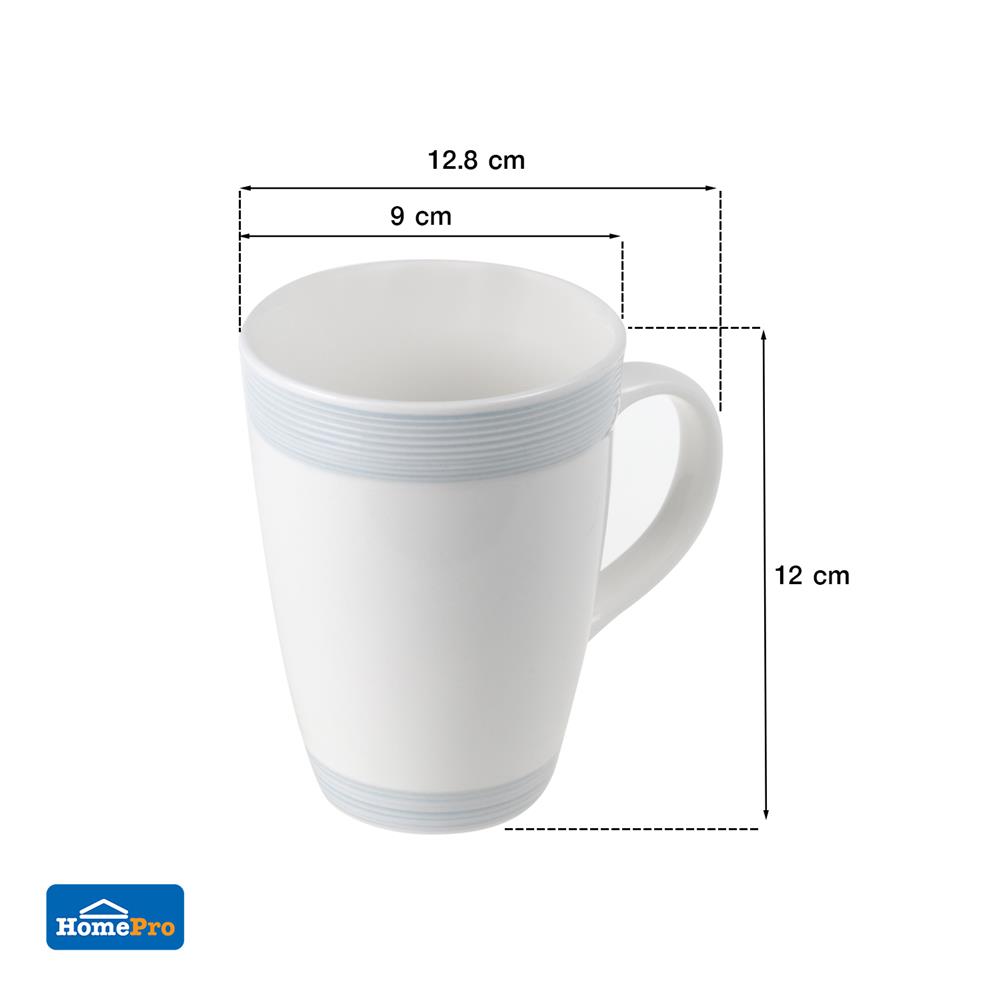 ถ้วยหูเซรามิก 400ml KECH TOPAZ