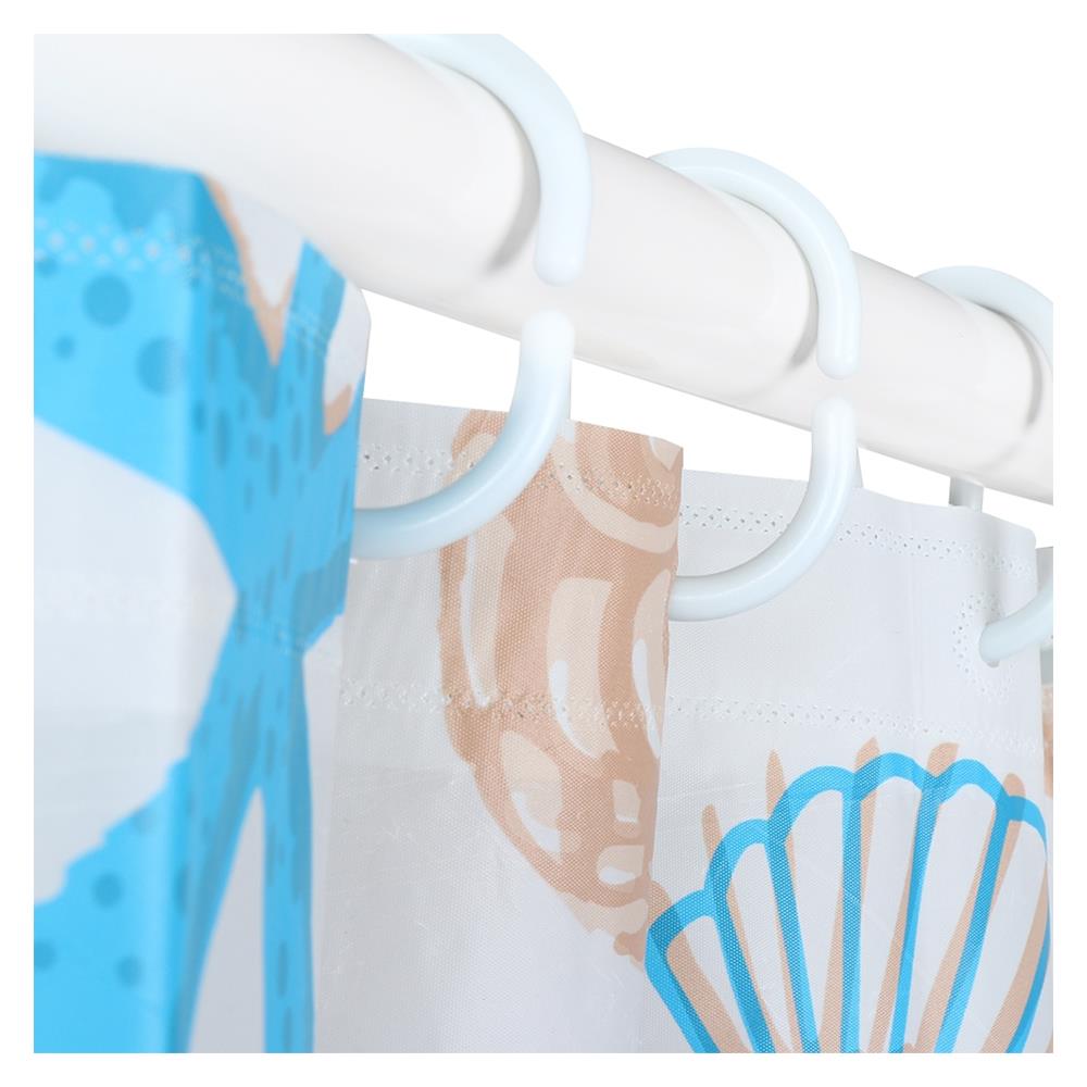 ม่านห้องน้ำ PEVA WSP SCP-18 U8058 180x180ซม.